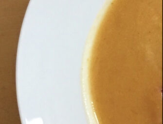 Microwave Cream of Butternut Soup